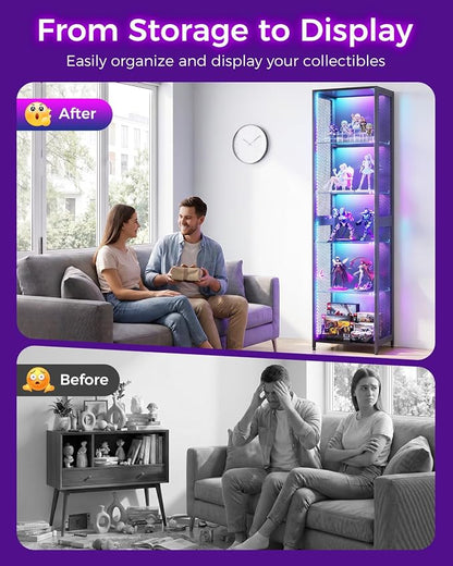 AODK 72" Tall Display Case