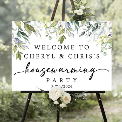 Personalized Housewarming Welcome Sign, Welcome To Party, Party Sign, Decor #20