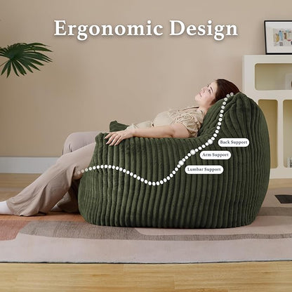 Gericco Giant Plush Bean Bag Chair