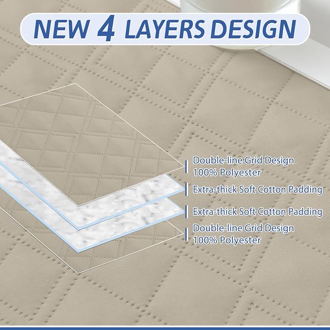 Arfntevss Recliner Sectional Couch Covers 1OO% Waterproof L Shape Sofa Cover