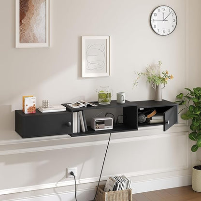 HOOBRO 55" Floating TV Stand