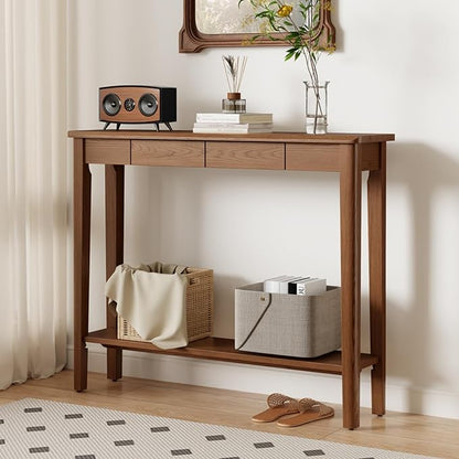 AQIMUELE Wood Console Table