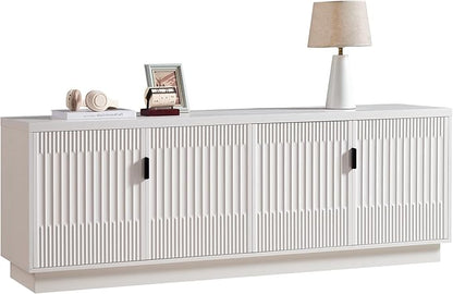 Fatmok 68" TV Stand for 75Inch TV, Entertainment Center