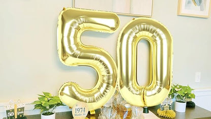 Numbers Balloon 3, 40 Inch Large Light Gold Balloon for Three Year Old Birthday Decor, 3 13 30 31 Birthday Party Decorations for Wedding Supplies