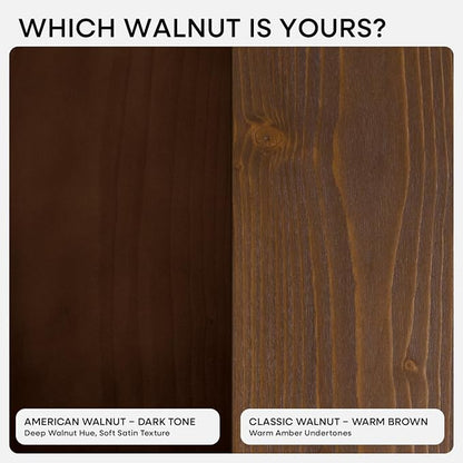 Homeforia 48 inch Walnut Floating Shelf, High End Solid Real Wood Large 48inch Floating Shelves for Wall, Dark Brown 48 inches Long Floating Shelves, Heavy Duty Bracket, 48 X 6.5 X 1.75 inch, Set of 2