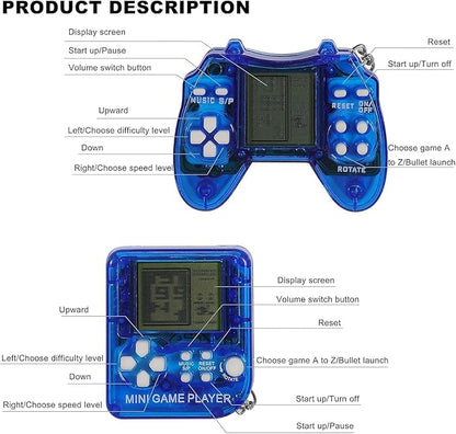 18Pcs Video Game Party Favors, Mini Game Keychain Arcade Party Favors for Kids,Birthday Supplies Gaming Classroom Prizes for Boys and Girls
