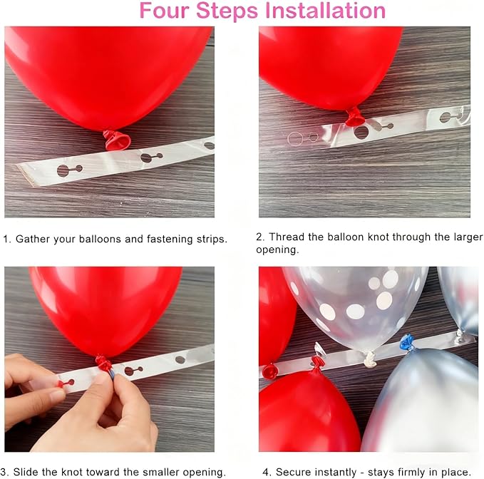 Mxdfafa 104PCS Christmas Balloon Arch Kit, Red Green White Gold Latex Balloons with Santa & Reindeer Foil Balloons, Merry Christmas Banner, DIY Garland Kit for Holiday Party Decor