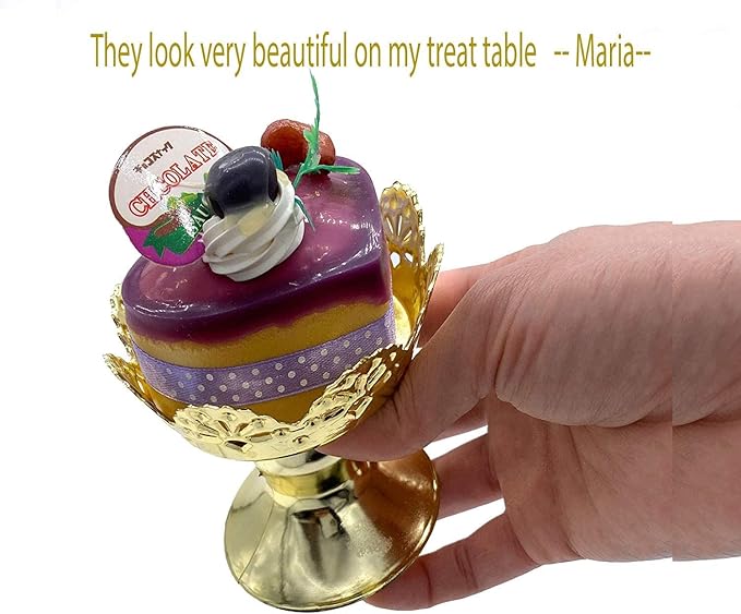 Standard Size Single Gold Cupcake and Dessert Stand Cups Party Favor (12pc)