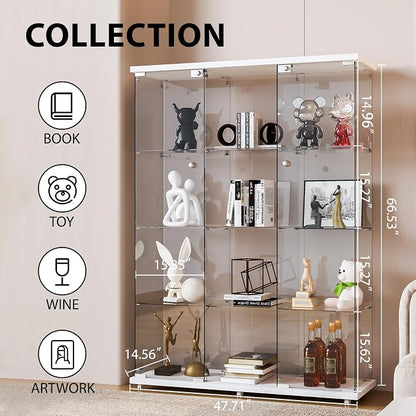 FANYUSHOW Glass Display Cabinet