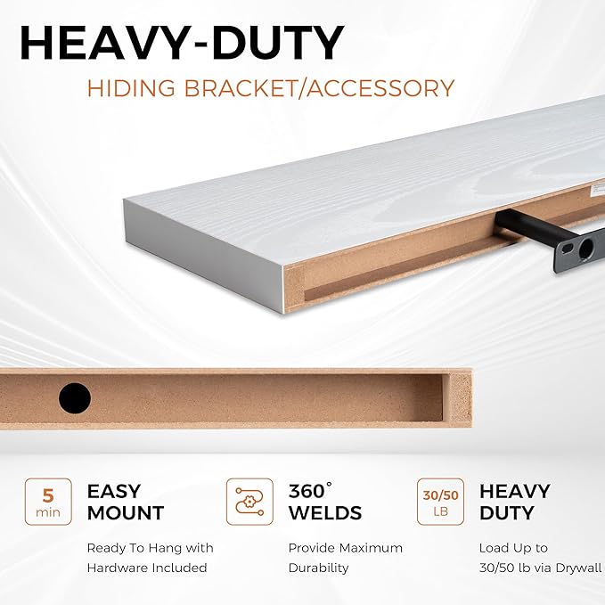 Fun Memories 36Inch Floating Shelves