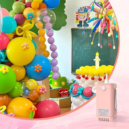 AXHJ Balloon Pump Electric Air Pumps, 2-in-1 Electric Air Balloon Pump，Balloon Inflator for 260q,Foil, Latex Balloons and Sport Balls