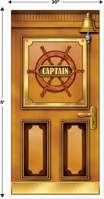 Cruise Ship Door Cover Party Accessory (1 Count) (1/Pkg)
