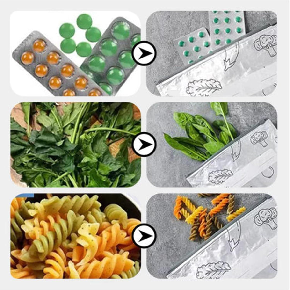 Reusable Aluminum Foil Sealable Storage Bags, 2026 New Resealable Vacuum Zipper Pouches for Food, Stand Up Foil Sealable Bags with Label and Zip Lock for Vegetable Fruit Meat (10Pcs, Medium)