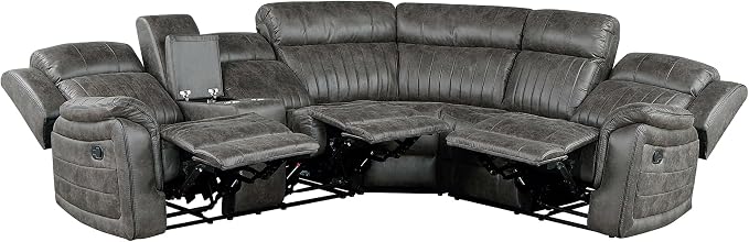 Lexicon Reclining Sectional Couches
