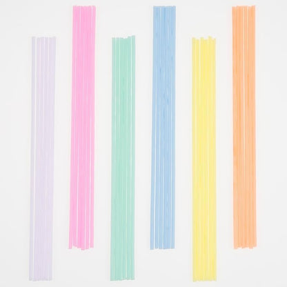 Meri Meri Super Skinny Tall Cake Candles (Pack of 36), 8" Tall, Unscented, Candles