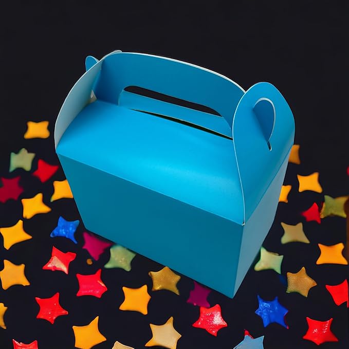 Oojami 24 Pack Treat Boxes Party Favor Boxes Paper Gift Boxes for Birthday Party Gable boxes (Assorted)
