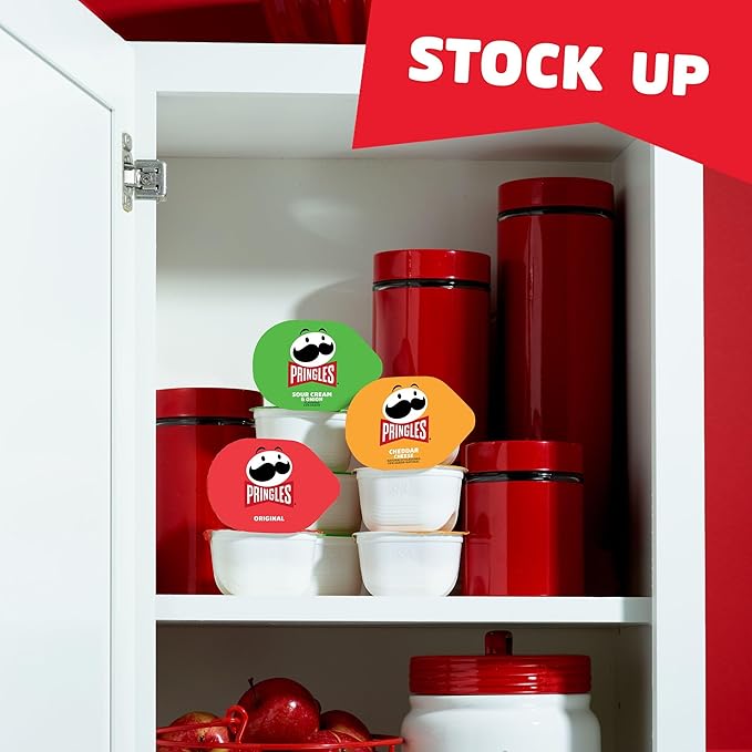 Pringles Potato Crisps Chips, Snack Stacks, Lunch Snacks, Variety Pack (36 Cups)