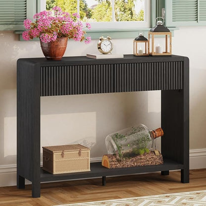 FATORRI Console Entryway Table, Modern Sofa Table