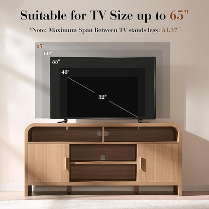 TV Stand for TVs Up to 65''