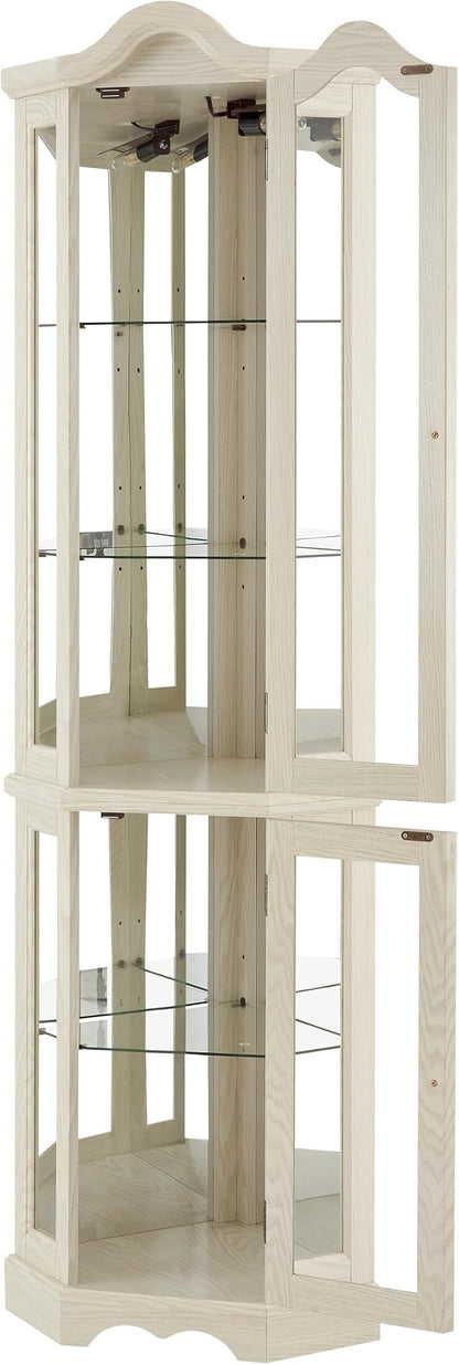 Glass Corner Display Cabinet
