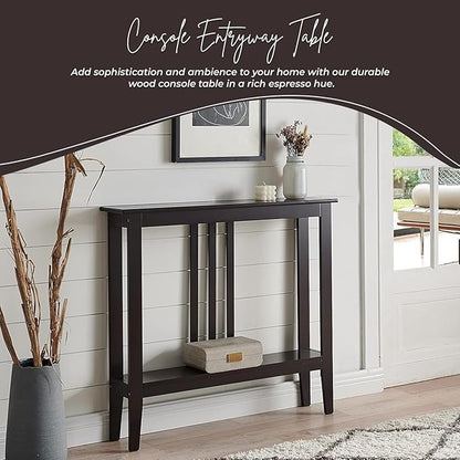 Kings Brand Furniture Narrow Console Table