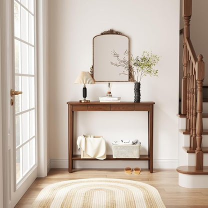 AQIMUELE Wood Console Table