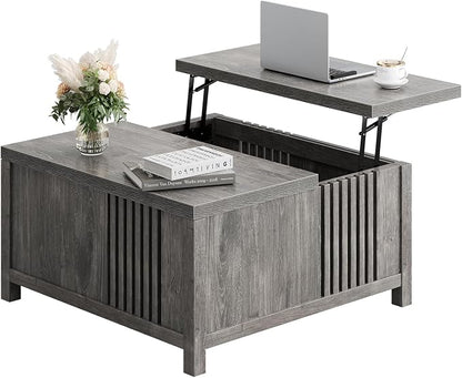 knoworld Farmhouse Lift Top Coffee Table