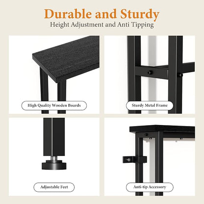 39" Sofa Table Narrow Long