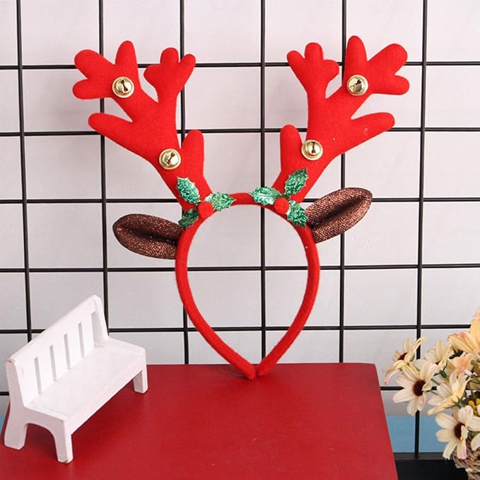Myuilor Reindeer Antlers Headband Christmas and Easter Party Headbands Deer