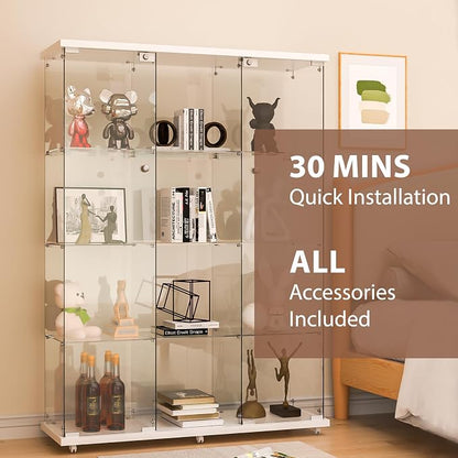 FANYUSHOW Glass Display Cabinet