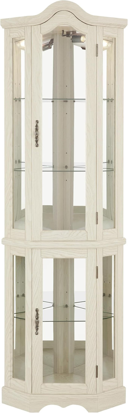 Glass Corner Display Cabinet