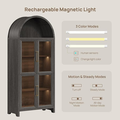 SICOTAS 74" Display Cabinet