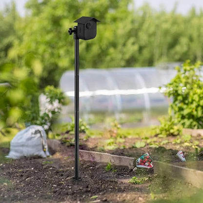 Camera Ground Stake Mount for Blink Outdoor 4, Metal Ground Spike with Silicone Cover for Blink Gen 4 and Blink Outdoor 2K+