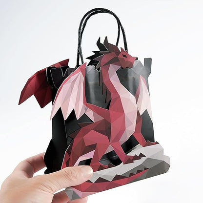 Cheerland Dragon Gift Bags Dragon Party Favor Bags Medieval Party Decorations Goodie Bag Fantasy Theme Birthday Decoration Medieval Party Supplies Candy Treat Party Role Play Supply 8 Pcs