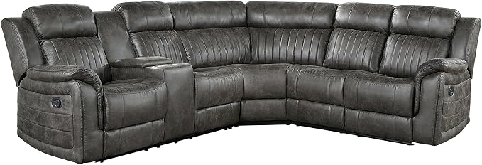 Lexicon Reclining Sectional Couches