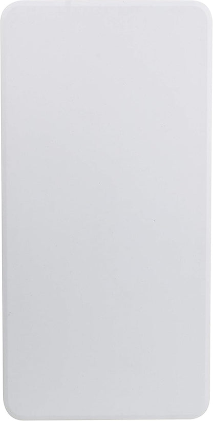 Flash Furniture Elon 4' Rectangular All-Occasion Plastic Folding Event Table, Folding Banquet Table for Indoor/Outdoor Events, White