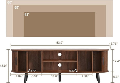 ChooChoo Mid Century Modern TV Stand
