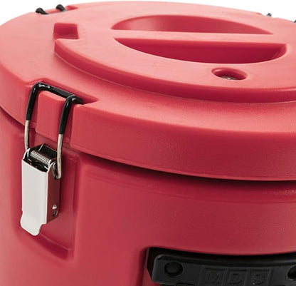 Insulated Beverage Dispenser 4.9 Gal – Large Drink Cooler Server with Spout, Stainless Steel Thermal Container for Camping, BBQ, Party – Keeps Drinks Hot or Cold All Day