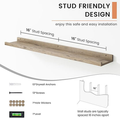 FLYJOE Floating Picture Ledge Shelves