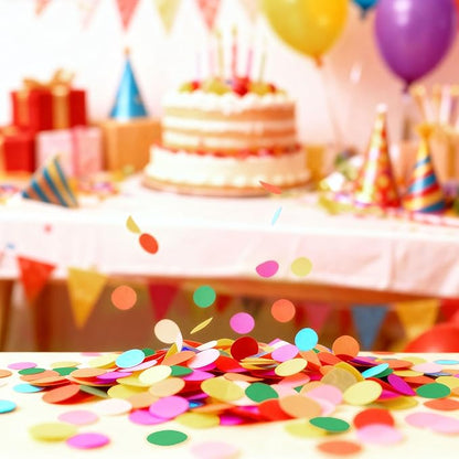 JOYIT Table Confetti 3.5 oz - Colorful Paper Confetti for Party Decorations, Celebrations, Birthdays, Weddings, and Events, Perfect for Tables, Parties, and Crafts