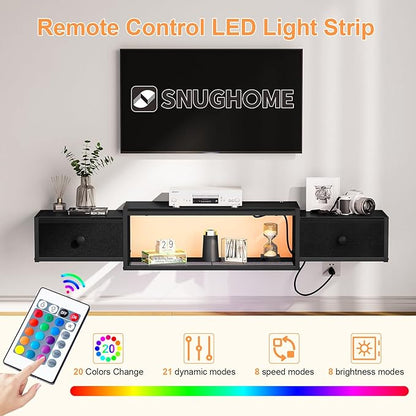 Snughome 63" Floating TV Stand