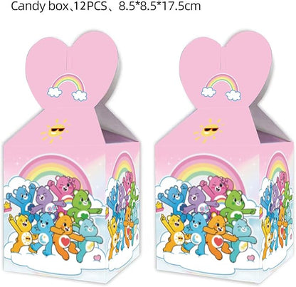12pcs care bear Cute Bear Candy Box Birthday Party Decorations The Me