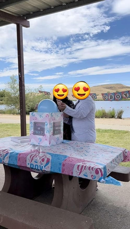 Gender Reveal Balloon Box Funny Idea for Boy Girl Gender Reveal Party Decorations Supplies Box Can Only Hold 1 Balloon (Boy or Girl)