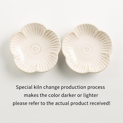 BEUNAIZER Ceramic Pillar Candle Holder Plates, Decorative Candlestick Holder, Tea Light Incense Santo Palo Holders, for Dinning, Party, Wedding, Birthday, Anniversary Decorations, 1pack (White)
