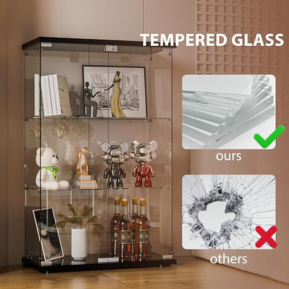 FANYUSHOW Glass Display Cabinet