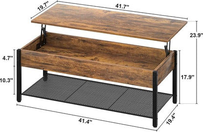 Homieasy 41.7" Lift Top Coffee Table