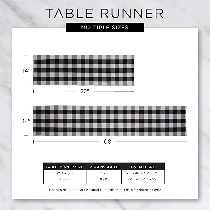 DII Farmhouse Braided Stripe Table Runner Collection, 15x108 (15x113, Fringe Included), Barn Red