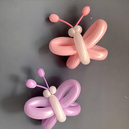 Butterfly Balloon Arch Kit, 135 PC Purple and Purple Butterfly Fairy Birthday Balloons Garland, Metallic Pink Cream Balloons Foil Balloons, Fairy Theme Baby Shower Birthday Decorations for Girls