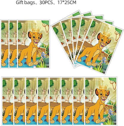 Losede 30pcs Birthday Party Gift Bags Candy Bags Goody Bags Birthday Party Supplies Decorations (Style 10)