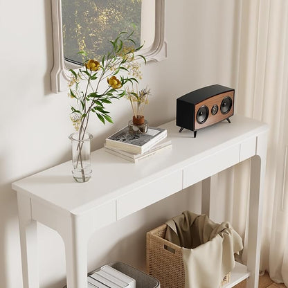 AQIMUELE Wood Console Table